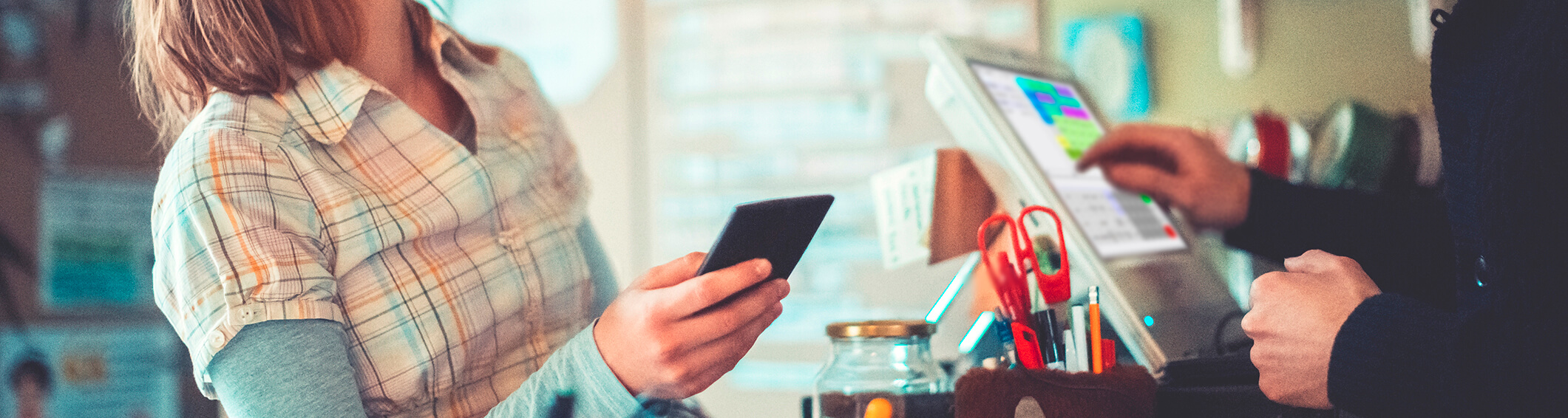 Kassesystem til butik